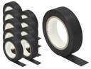 SILNÁ IZOLAČNÁ PÁSKA ČIERNA 19 mm x 20 m OHĽAŇUVÁ SADA 10 kusov