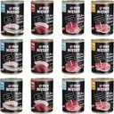 Panvica Meat Mokré krmivo pre psov Mix príchutí 12x 400g