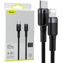 Kábel USB-C / Lightning, Baseus Cafule, 18W, 1M