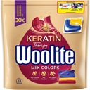 Farebné pracie kapsule WOOLITE, 22 kusov