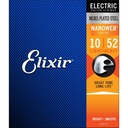 Struny na elektrickú gitaru Elixir NanoWeb 10-52
