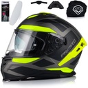 PRILBA NA MOTORKU | VITO PRESTO FLUO | INTEGRAL + PINLOCK ANTIFOG + BLEND