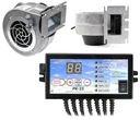 SET Polish Controller REGULATOR PK-23 + BLOWER 80 W ventilátor NWS-100