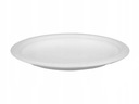 Taniere kruhový tanier 23cm biely bio eko KRAM 50s