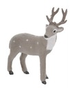 DEER sob MOOSE figúrka vianočná dekorácia 15 cm