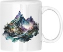 Mug Mountains Mountain view travel 6 Darček pre cestovateľa