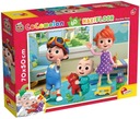 PODLAHOVÉ PUZZLE COCOMELON S OBOJSTRANNÝM Omaľovánkam