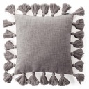 ASTI obliečka na vankúš 45x45, strapce, boho obliečka na vankúš