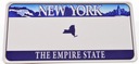 NEW YORK 2 US US poznávacie značky