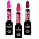 VV Hybridné laky na nechty Magenta Forever Collection 3 ks