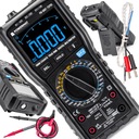 DIGITÁLNY multimeter elektrický prúdový merač LCD 1000V AC/DC LED HFE NCV PRO