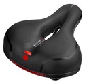 pohodlné xxl sedlo na bicykel SOFT + ZADNÁ LAMPA