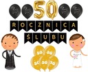 Sada balónov 50. výročie svadby Zlaté výročie