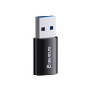 Baseus Ingenuity OTG adaptér USB-A na USB-C (čierny)