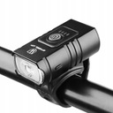 LED svetlo na bicykel 500 lm USB predné, hliník