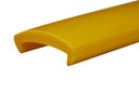 NÁBYTKOVÁ HRANA Mäkký PVC PROFIL C18 žltý