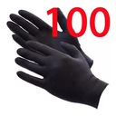 Nitrilové rukavice ShowCarShine ČIERNA 100 ks. Veľkosť