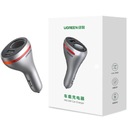 Rýchla autonabíjačka 1xUSB/1xUSB-C 84W + zásuvka pre zapaľovač Ugreen