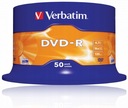 DVD-R disky 4,7 GB Verbatim AZO x16 cake 50 Łódź