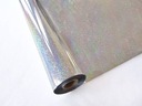 Fólia na razenie za tepla so vzorom - Glitter Silver
