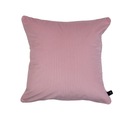 CASUAL CHIC zamatová obliečka na vankúš 45x45, púdrovo ružová