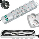 PRIMERA-LINE ELEKTRICKÝ PÁS 10 ZÁSUVEK 2m KÁBL