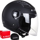 LS2 OF562 AIRFLOW BLACK MAT OTVORENÁ PRILBA JET