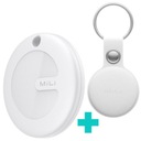 MiTag Bluetooth iOS MiLi GPS lokátor na kľúče + puzdro Fits AirTag