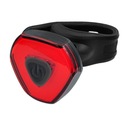 Buďte viditeľní a v bezpečí! Zadné svetlo na bicykel Trojuholník USB Silné svetlo