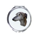 Anglický chrt zrkadlový geometrický pes