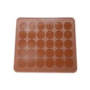 Macaron Macaron Bake Forma na pečenie Plech Mat