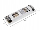 LED ZDROJ 100W 12V 8,3A PLOCHÝ SLIM