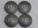 4x Kryty Kryty na ráfiky AUDI 68 mm 8D0601170 sivý