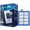12x S-BAG ELECTROLUX PHILIPS AEG + HEPA FILTER