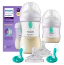 Avent RESPONSE fľaša 260+125ml natural s vložkou, štartovacia sada