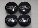 4x Emblémy pre ráfiky FORD 56 mm, čierne