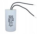 Štartovací kondenzátor, káble motora Miflex 12uF MKSP-5 W7
