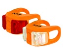 LED svetlá na bicykel Kellys Twins + COOL BATÉRIE