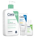 CeraVe Set hydratačný krém na tvár SPF30 52 ml čistiaci gél 473 ml