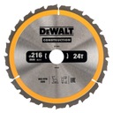 KRUHOVÁ PÍLA NA DREVO 216/30MM, DT1952-QZ DEWALT