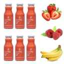 Smoothie mousse 100% jahoda malina banán 6x250ml