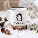 Pohár s hedgehogom, ručne maľovaný, objala ma, útechu