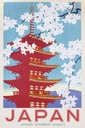 Nástenný plagát Japan Railways Blossom 61x91,5 cm