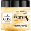 GLISS Bambucké maslo vyživujúca maska ​​na vlasy so sójovými proteínmi Little Shea 400 ml