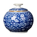 Tradičné poháre na zázvor Chinoiserie D
