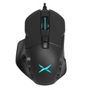 Herná myš Delux s prekrytím 16 000 DPI OMRON 1 000 Hz 7 tlačidiel RGB