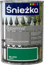 Śnieżka Supermal smaltovaná chlórkaučukom ZELENÁ RAL6029 LESK 0,9L