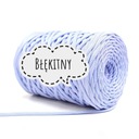 Plochý Pimotka Polyester String - modrá