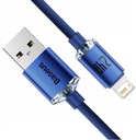 BASEUS SILNÝ USB KÁBEL PRE BLESK IPHONE ZABALENÝ 1,2M 2,4A