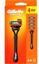 Gillette Fusion5 / Stroj s 5 kazetami.